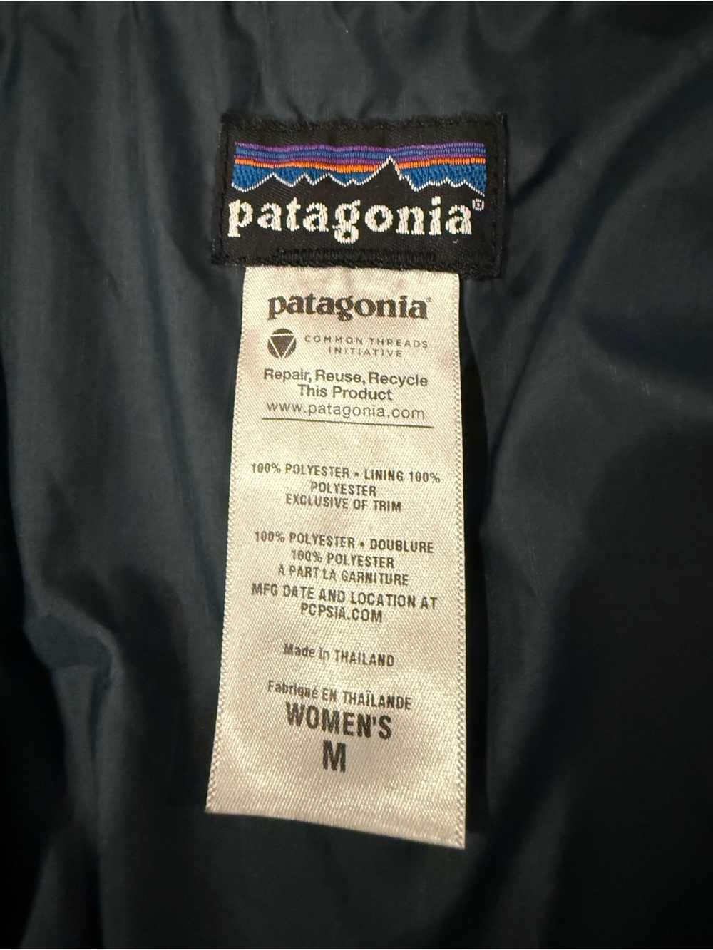 Patagonia Pelage Fleece Jacket High Pile Faux Fur Olive Green M - Picture 4 of 15